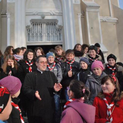 20 ianuarie: Pildeşti: Un drum scurt, dar plin de credinţă şi încredere