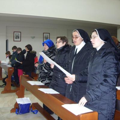 25 ianuarie: Viişoara: În jurul Mariei, "Maica Unităţii", ne-am rugat...
