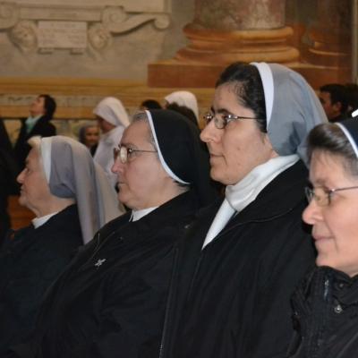 27 ianuarie: Roma: Întâlnirea persoanelor consacrate