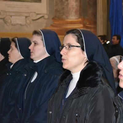 27 ianuarie: Roma: Întâlnirea persoanelor consacrate