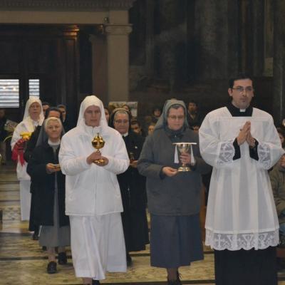 27 ianuarie: Roma: Întâlnirea persoanelor consacrate