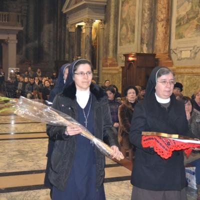 27 ianuarie: Roma: Întâlnirea persoanelor consacrate