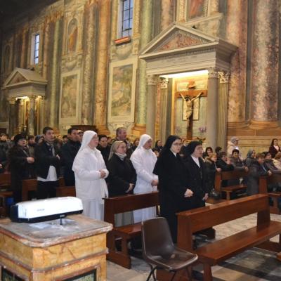 27 ianuarie: Roma: Întâlnirea persoanelor consacrate