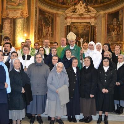 27 ianuarie: Roma: Întâlnirea persoanelor consacrate