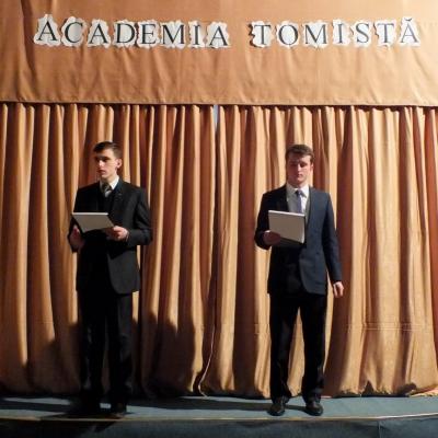 28 ianuarie: Iaşi: Moment cultural artistic în Anul Credinţei: Academia Tomistă