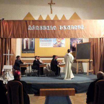 28 ianuarie: Iaşi: Moment cultural artistic în Anul Credinţei: Academia Tomistă