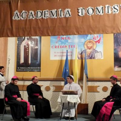 28 ianuarie: Iaşi: Moment cultural artistic în Anul Credinţei: Academia Tomistă