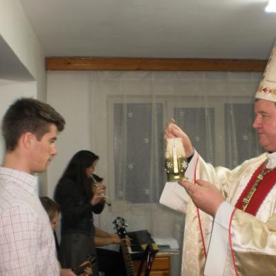 31 ianuarie: Iaşi: Adeziune Asociaţia Studenţilor Catolici Iaşi (ASCI) şi hramul capelei oratoriului "Sfântul Dominic Savio"