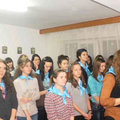 31 ianuarie: Iaşi: Adeziune Asociaţia Studenţilor Catolici Iaşi (ASCI) şi hramul capelei oratoriului "Sfântul Dominic Savio"
