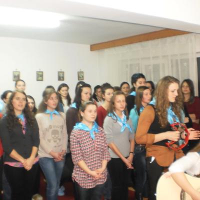31 ianuarie: Iaşi: Adeziune Asociaţia Studenţilor Catolici Iaşi (ASCI) şi hramul capelei oratoriului "Sfântul Dominic Savio"