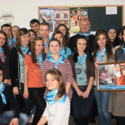 31 ianuarie: Iaşi: Adeziune Asociaţia Studenţilor Catolici Iaşi (ASCI) şi hramul capelei oratoriului "Sfântul Dominic Savio"