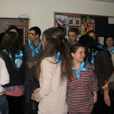 31 ianuarie: Iaşi: Adeziune Asociaţia Studenţilor Catolici Iaşi (ASCI) şi hramul capelei oratoriului "Sfântul Dominic Savio"