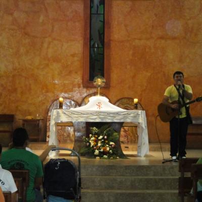 1-3 februarie: Ecuador: Exerciţii spirituale în Parohia "Sfântul Bartolomeu", Palestina