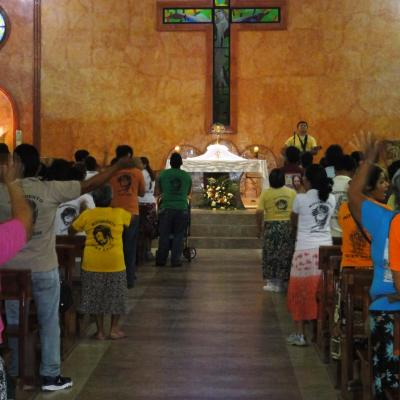 1-3 februarie: Ecuador: Exerciţii spirituale în Parohia "Sfântul Bartolomeu", Palestina