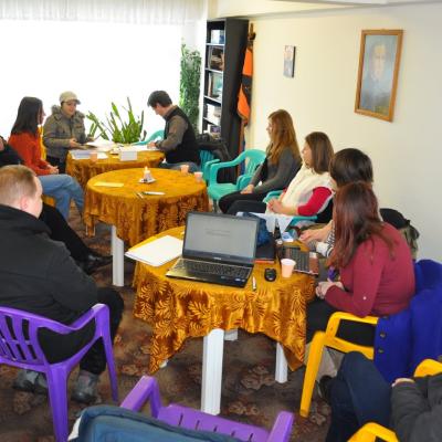2 februarie: Bacău-Izvoare: Consiliul director al Asociaţiei regionale Kolping Moldova