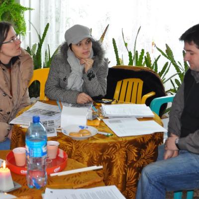 2 februarie: Bacău-Izvoare: Consiliul director al Asociaţiei regionale Kolping Moldova