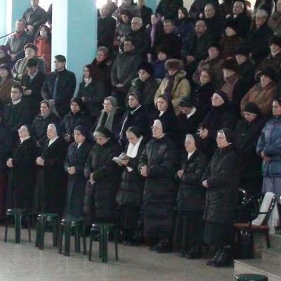 3 februarie: Roman: Ziua Persoanelor Consacrate în Parohia "Inima Neprihănită a Mariei"