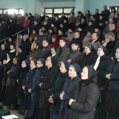 3 februarie: Roman: Ziua Persoanelor Consacrate în Parohia "Inima Neprihănită a Mariei"
