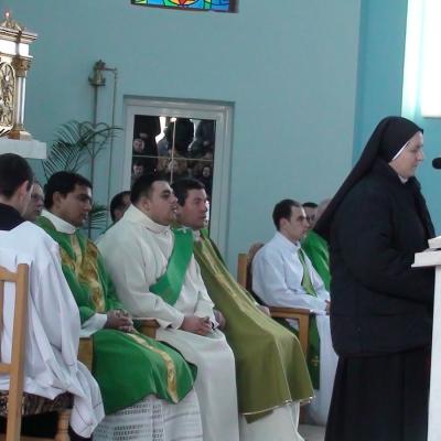 3 februarie: Roman: Ziua Persoanelor Consacrate în Parohia "Inima Neprihănită a Mariei"