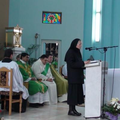 3 februarie: Roman: Ziua Persoanelor Consacrate în Parohia "Inima Neprihănită a Mariei"