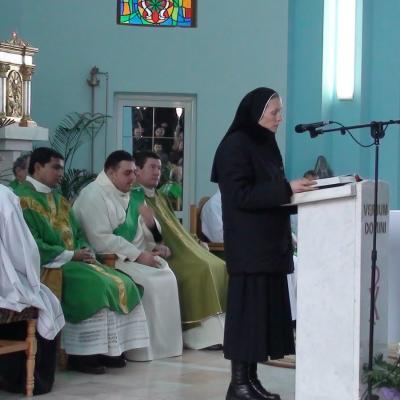 3 februarie: Roman: Ziua Persoanelor Consacrate în Parohia "Inima Neprihănită a Mariei"