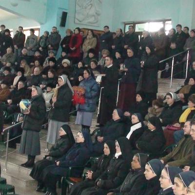 3 februarie: Roman: Ziua Persoanelor Consacrate în Parohia "Inima Neprihănită a Mariei"