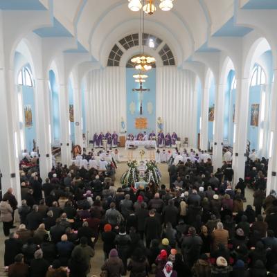 12 februarie: Horleşti: Funeraliile părintelui Mihai Cucuteanu