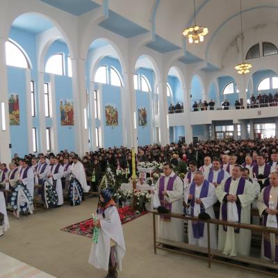 12 februarie: Horleşti: Funeraliile părintelui Mihai Cucuteanu