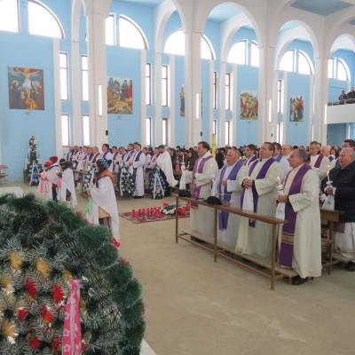 12 februarie: Horleşti: Funeraliile părintelui Mihai Cucuteanu