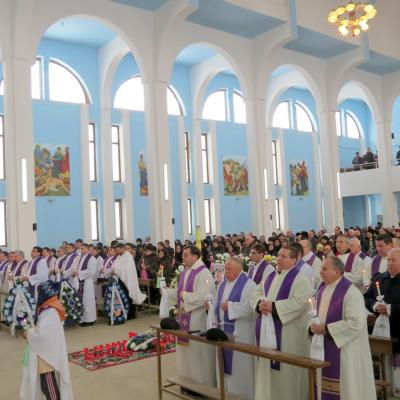 12 februarie: Horleşti: Funeraliile părintelui Mihai Cucuteanu