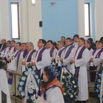 12 februarie: Horleşti: Funeraliile părintelui Mihai Cucuteanu