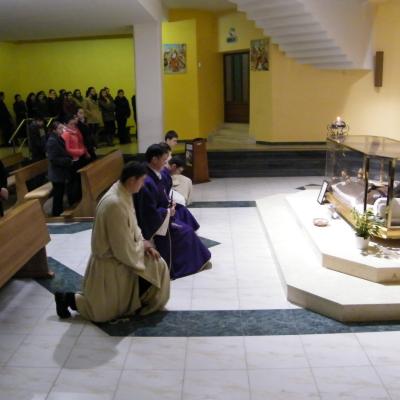 13 februarie: Oneşti: Momente de înnoire sufletească la Liceul Teologic "Fericitul Ieremia"