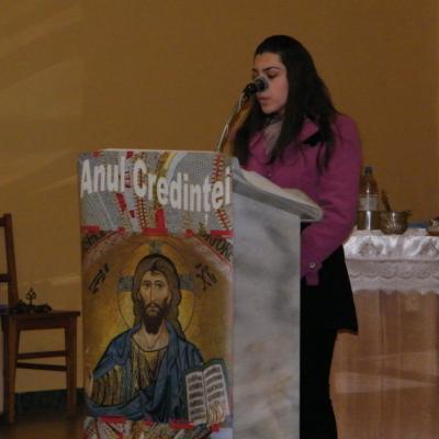 13 februarie: Oneşti: Momente de înnoire sufletească la Liceul Teologic "Fericitul Ieremia"