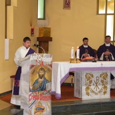 13 februarie: Oneşti: Momente de înnoire sufletească la Liceul Teologic "Fericitul Ieremia"