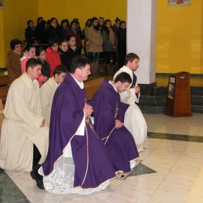 13 februarie: Oneşti: Momente de înnoire sufletească la Liceul Teologic "Fericitul Ieremia"