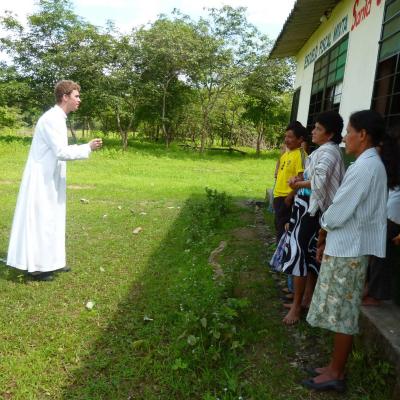 13 februarie: Ecuador: Miercurea Cenuşii celebrată în Santa Lucia