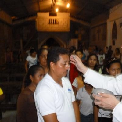 13 februarie: Ecuador: Miercurea Cenuşii celebrată în Santa Lucia