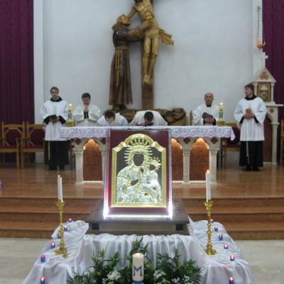 16-17 februarie: Roman: Icoana Maicii Domnului de la Cacica la Institutul Teologic Romano-Catolic Franciscan