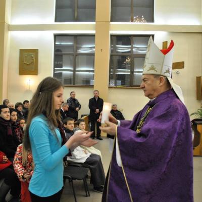 21-24 februarie: Roman: Mama îşi vizitează fiii din Parohia "Isus, Bunul Păstor"