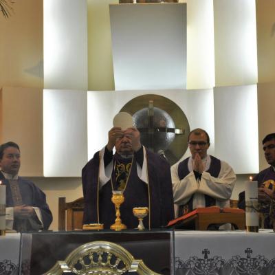 21-24 februarie: Roman: Mama îşi vizitează fiii din Parohia "Isus, Bunul Păstor"