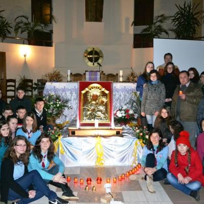 21-24 februarie: Roman: Mama îşi vizitează fiii din Parohia "Isus, Bunul Păstor"