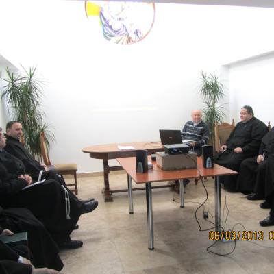 5-6 martie: Bacău: Întâlnirea guardianilor Provinciei franciscane