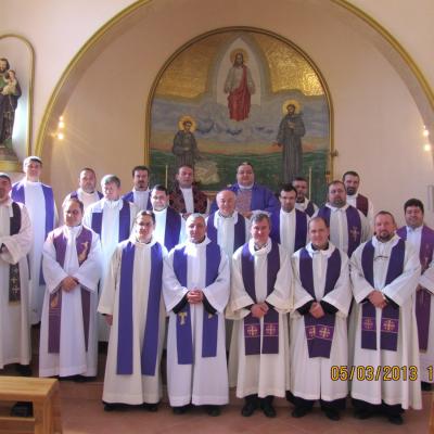 5-6 martie: Bacău: Întâlnirea guardianilor Provinciei franciscane