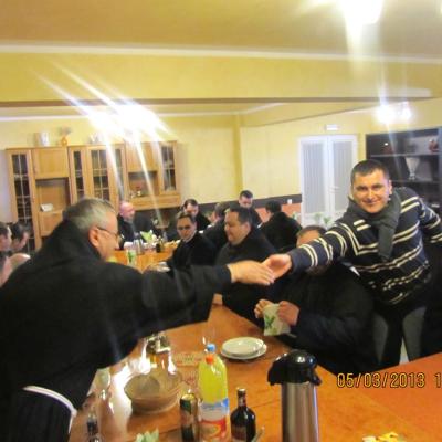 5-6 martie: Bacău: Întâlnirea guardianilor Provinciei franciscane