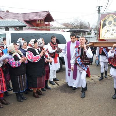 10-13 martie: Valea Mare: Vizita Măicuţei de la Cacica şi misiuni populare