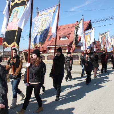 13 martie: Gherăeşti: Funeraliile sorei Maria Bereşoaie