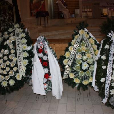13 martie: Gherăeşti: Funeraliile sorei Maria Bereşoaie