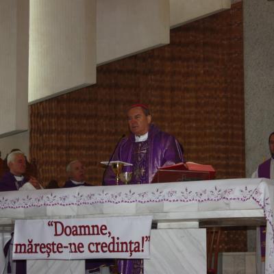 13 martie: Gherăeşti: Funeraliile sorei Maria Bereşoaie