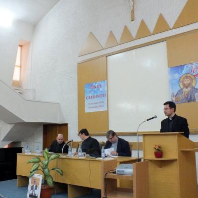 14 martie: Simpozionul "Credinţa dintotdeauna şi omul de astăzi" la Institutul Teologic Romano-Catolic "Sfântul Iosif"