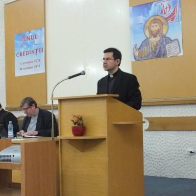 14 martie: Simpozionul "Credinţa dintotdeauna şi omul de astăzi" la Institutul Teologic Romano-Catolic "Sfântul Iosif"